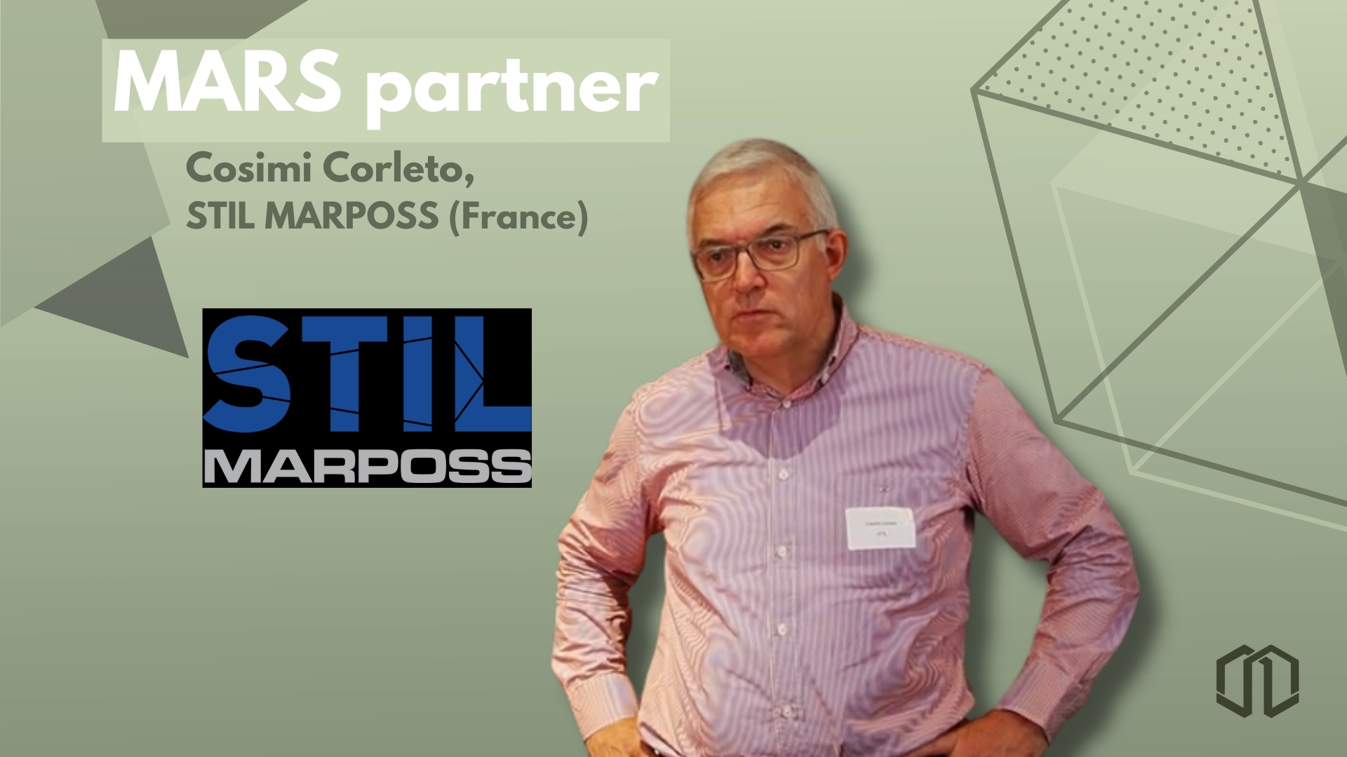 Meet our partner: Video interview with Cosimi Corleto (STIL Marposs)